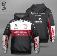 Fanmade Formula 1 CAR-RACING F1 Racing Polyester 3D Print Hoodie