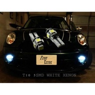 2x BRIGHT BULBS T10 6SMD LED WHITE SIDELIGHTS MINI COOPER R50 R52 R53 R56 R57 1 Year Warranty