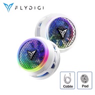 Flydigi B8X Cellphone Cooler Frequency Conversion Super Heat Dissipation Magnetic Radiator RGB Light