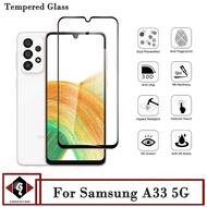 LAYAR Tempered Glass Screen Samsung A33 5G Full Cover Screen Protector