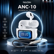 Bluetooth Earphones | Earphone - ANC Smart Touch Case HainoTeko ANC-10 Anti Noise Cancelling Earphon