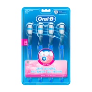 Oral-B 歐樂B 高彈力超細毛牙縫清潔牙刷 顏色隨機  4支  1組