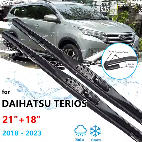 For Daihatsu Terios Toyota Rush F800 F850 MK3 2018~2023 Front Wiper Blades Brushes Window Windshield