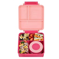 Lunch Container Thermo Leak-Proof Insulated Bento Box 4 Compartment for Kids for Hot& Cold Food S