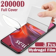 3Pcs Hydrogel Film Screen Protector For Motorola Moto G05 G15 G35 G45 G55 G75 G Power 2025 Edge 60 S