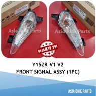 Yamaha Original Y15ZR Y15 V1 V2 Front Flasher Light Assy / Lampu Signal Depan - 2ND-H3310-10 / 2ND-H