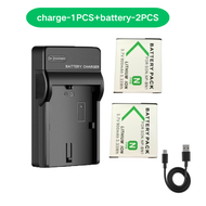 Puantes NP-BN1 แบตเตอรี่ + USB เครื่องชาร์จช่องเดียวเหมาะสําหรับ Sony DSC-W610 W620 W630 W670 W690 ก