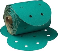 3M 01566 Stikit Green 6" 80D Grit Dust-Free Disc Roll (Pack of 10)