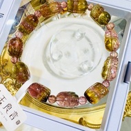 天然雙色碧璽招財貔貅17.84g手鍊旺夫石高頻率多功能磁場提升財運