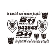 Decorative Motorcycle Decal Reflective Sticker Electric Motorcycle Scooter Reflective Sticker Transf