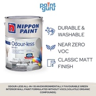 Nippon Paint Odour-less All-In-One Paint 5L [Chat With Us For Colours]