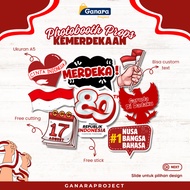 D117 Photobooth Props Acc Independence Day of indonesia 17 August Independence photo Props Indonesia