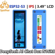 ESP32-S3 3.49inch TouchScreen DeepSeek AI Chat Box 3.49 inch Capacitive Display 172×640 N16R8 Develo