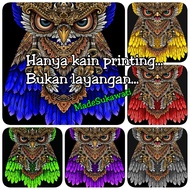 Hanya kain printing saja TANPA RANGKA bukan layangan celepuk printing hanya kain