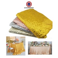 Sequin Table Cloth Rectangle Designed Festival 120x180cm