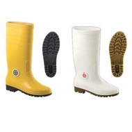 PRE-ORDER - 15Waterproof Work Boots M7000 380mm With Lining - Korakoh Brand YELLOW/BLACK & BLACK/BRO