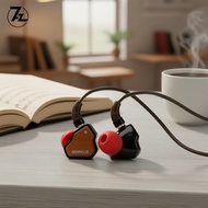 7Hz Crinacle Zero 2 Upgraded Earphones 10mm Dynamic IEM Wired Earbuds with OFC Cable for Musicians &