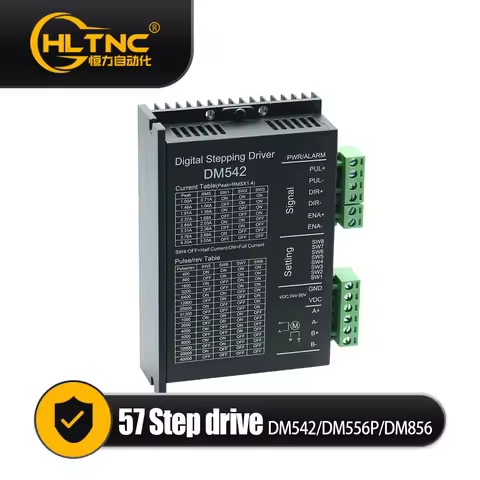 Microstep Motor Driver DM542 DM556P DM85 Suitble for 42 57 60 Stepper Motor Nema17 Nema23 Nema24 Sup