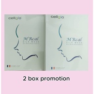 Cellglo M’Rcal Silk Mask Promo 2 box Mask set [SG Seller]❣️