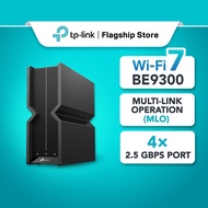 TP-Link Archer BE550 WiFi 7 BE9300 Tri-Band 5x 2.5G Ports Router with Multi-Link Operation (MLO) Eas