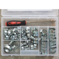 Orbit ชุดเข็มขัดรัดท่อ พร้อมไขควง 70ชิ้น/ชุด สแตนเลส กิ๊ปรัด กิ๊บรัดสายยาง เข็มขัดรัดสายยาง เหล็กรัด