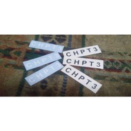 Brompton CHPT 3 Quality Spare Parts Sticker