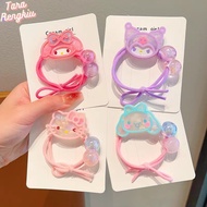 TR - Korean Children's Hair Ties 4pcs Sanrio Jianshe Characters - Latest Hair Accessories Model
