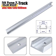 BACKOF 1Pcs T-Slot Track, T Slider Fixture Slot Slide Aluminium Alloy T-Track,  Slide Guide Rail 300