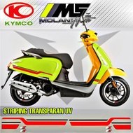 Decal Sticker Striping Variation Transparent Uv Kymco Like 125 Sport Kymco Like 150i Abs Kymco Like 