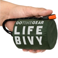 Go Time Gear Life Bivy Emergency Survival Sleeping Bag Thermal Bivy - Use as Emergency Bivy Sack, Su