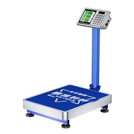 Electronic Scale Commercial Precision Small Platform Scale For Home 300kg Food High Precision Stall Weighing 100kg Scale