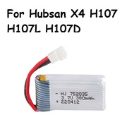 Original Lipo Battery For Hubsan X4H107H107L H107D JD385JD388 RC Helicopter Spare Parts 3.7V 380mah 