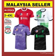 ⚽[READY STOCK]⚽ 23/24 Liverpool Home Away 3rd Kit Goalkeeper Jersey for Men (S - 4XL)