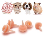 Soft Pet Silicone Pacifier Small Pet Feeding Nipple For Kittens Puppies Rabbits Small Animals E6q3