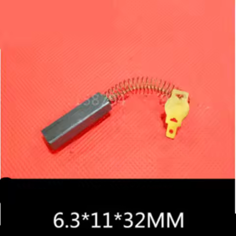 3pcs Vacuum Cleaner Parts Carbon Brush for BF501 BF502 BF822 X-YB1000W X-YB1200W HLX-GS-A30-1