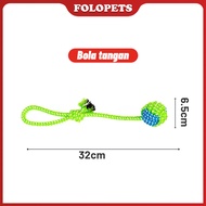FOLOPETS Tali Gigit Mainan Anjing Mainan Kucing Dog Toys