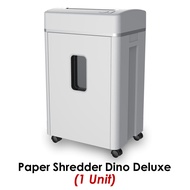 Dino Deluxe Paper Shredder (Cross Cut)-10 sheets (20L) (Paper Shredder, Shredder Machine, Office Shredder, Mesin Penghan