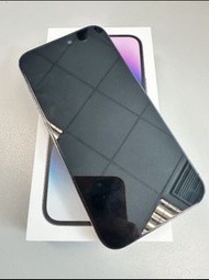 有保！99新iphone 14 pro Max 256gb purple紫色