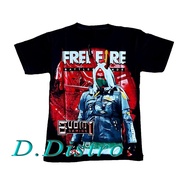 Ff T-Shirts / FF Children's Shirts / Free Fire Shirts Budi01