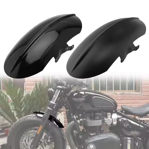 Motorcycle Short Front Fender Mudguard Fairing For Triumph Bobber Bonneville Speedmaster 1200 18- Ca