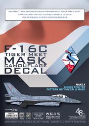 星河模型_1/48_波蘭空軍 F-16C 2021 Tigermeet 老虎會 for Kinetic_D48036