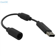Cool3C Top Selling For Microsoft Xbox360 For Xbox 360 USB Breakaway Cable Line PC Cable Off Cord Adapter With Filter HOT