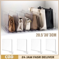 Acrylic Wardrobe Divider Transparent Wardrobe Shelf Divider Multipurpose Wardrobe Divider Bookcase D