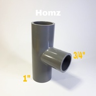 Rucika Vlok Tee 1x3/4" inch Aw/Plok T Pvc/R Tee/Leter T 1x0.75 in HECT