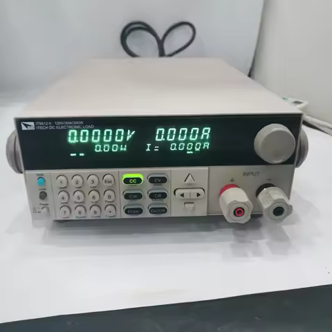 ITECH IT8512+ Programmable DC Electronic Load 120V 30A 300W 1mV 0.1mA