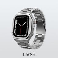 สายนาฬิกาสแตนเลส สำหรับแอปเปิ้ลวอช รุ่น RL for Apple Watch Ultra 49mm S10 42mm/ 46mm iWatch 9 8 7 SE