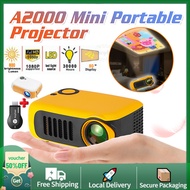 rEADY🔥 A2000 Mini Projector 4K Projector 1080P Resolution Android WIFI LED Portable HD Projector for