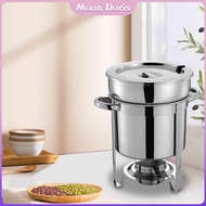 ดวงจันทร์ Doris ซุป Chafer หม้อซุปสแตนเลสที่อุ่นซุป