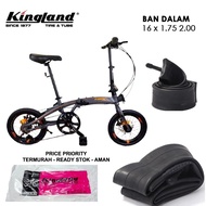 KINGLAND Bicycle Inner Tube 16 x 1.75 - 2.00 AV Inner Tube 16 x 175 - 200