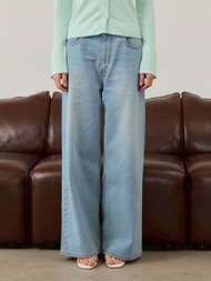 Before Sunset - Sol Signature Wide-Leg Jeans กางเกงยีนส์ขากระบอกกว้าง